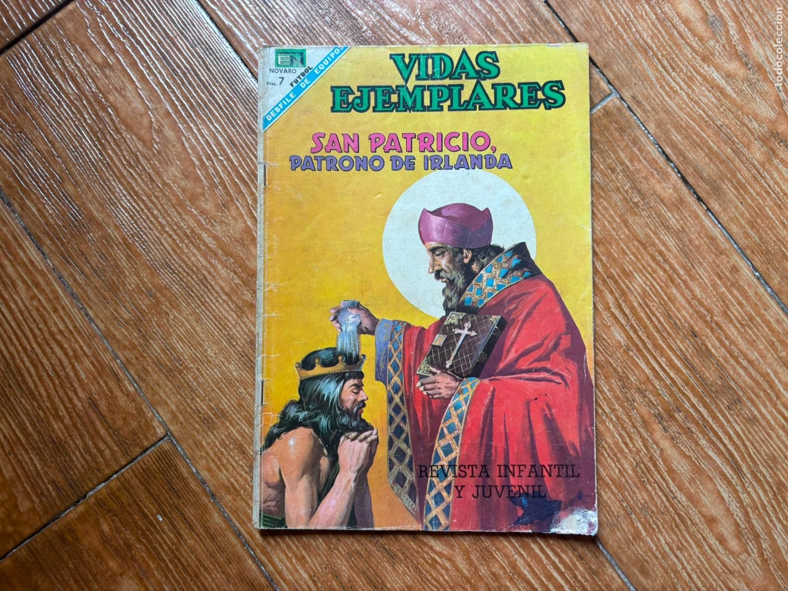 Tebeos: VIDAS EJEMPLARES N&ordm; 263 SAN PATRICIO EDITORIAL NOVARO