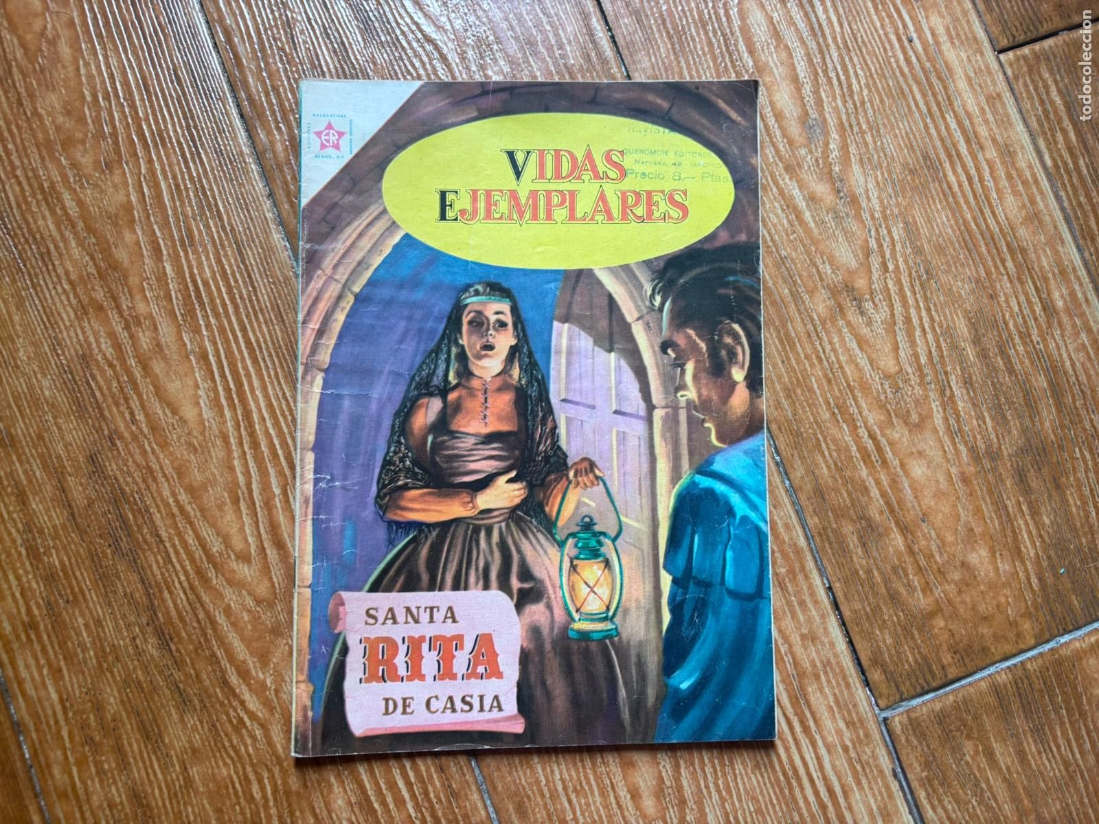 Tebeos: VIDAS EJEMPLARES N&ordm; 77 SANTA RITA DE CASIA ROMANA EDITORIAL NOVARO