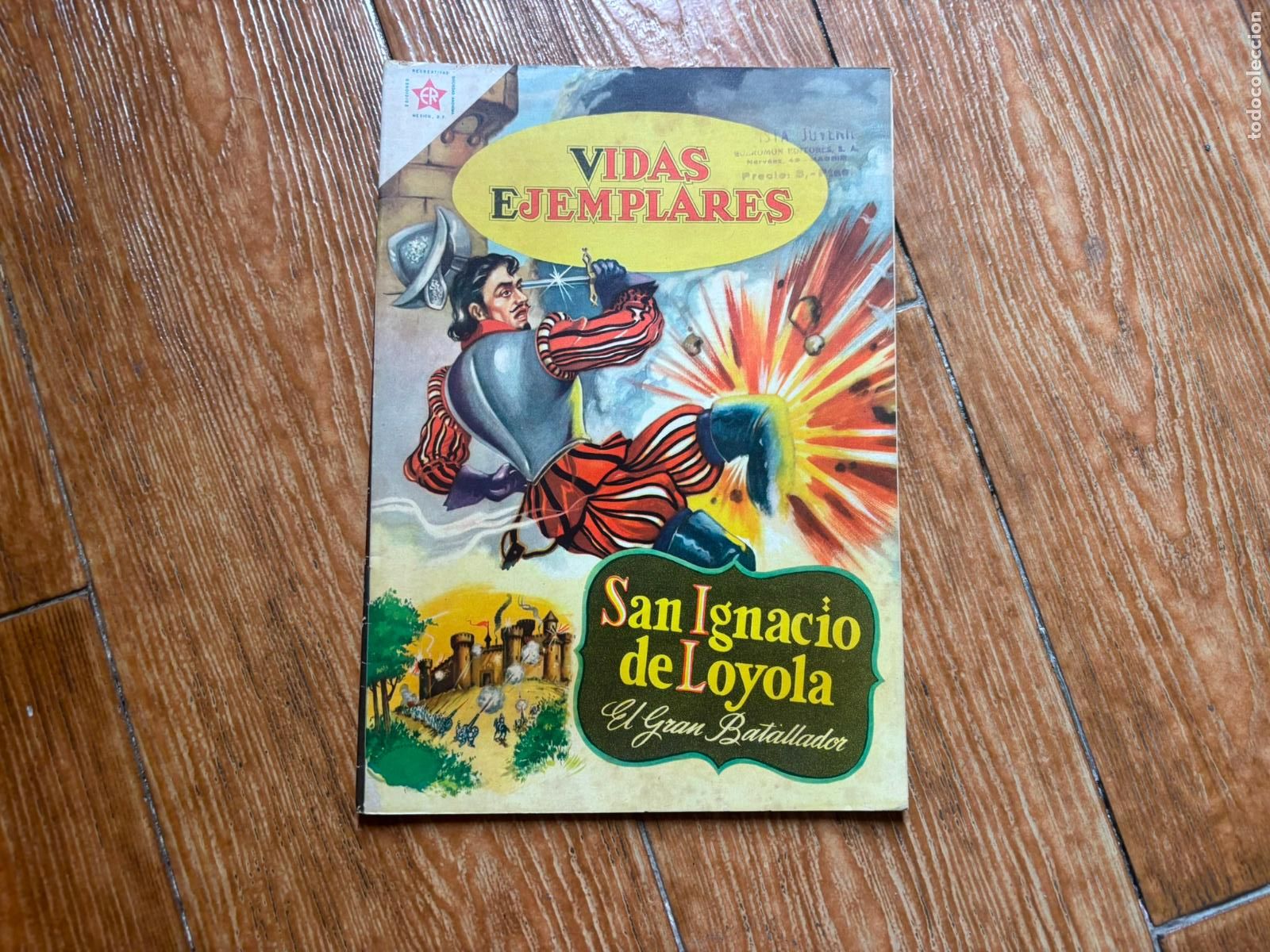 Tebeos: VIDAS EJEMPLARES N&ordm; 2 SAN IGNACIO DE LOYOLA EDITORIAL NOVARO