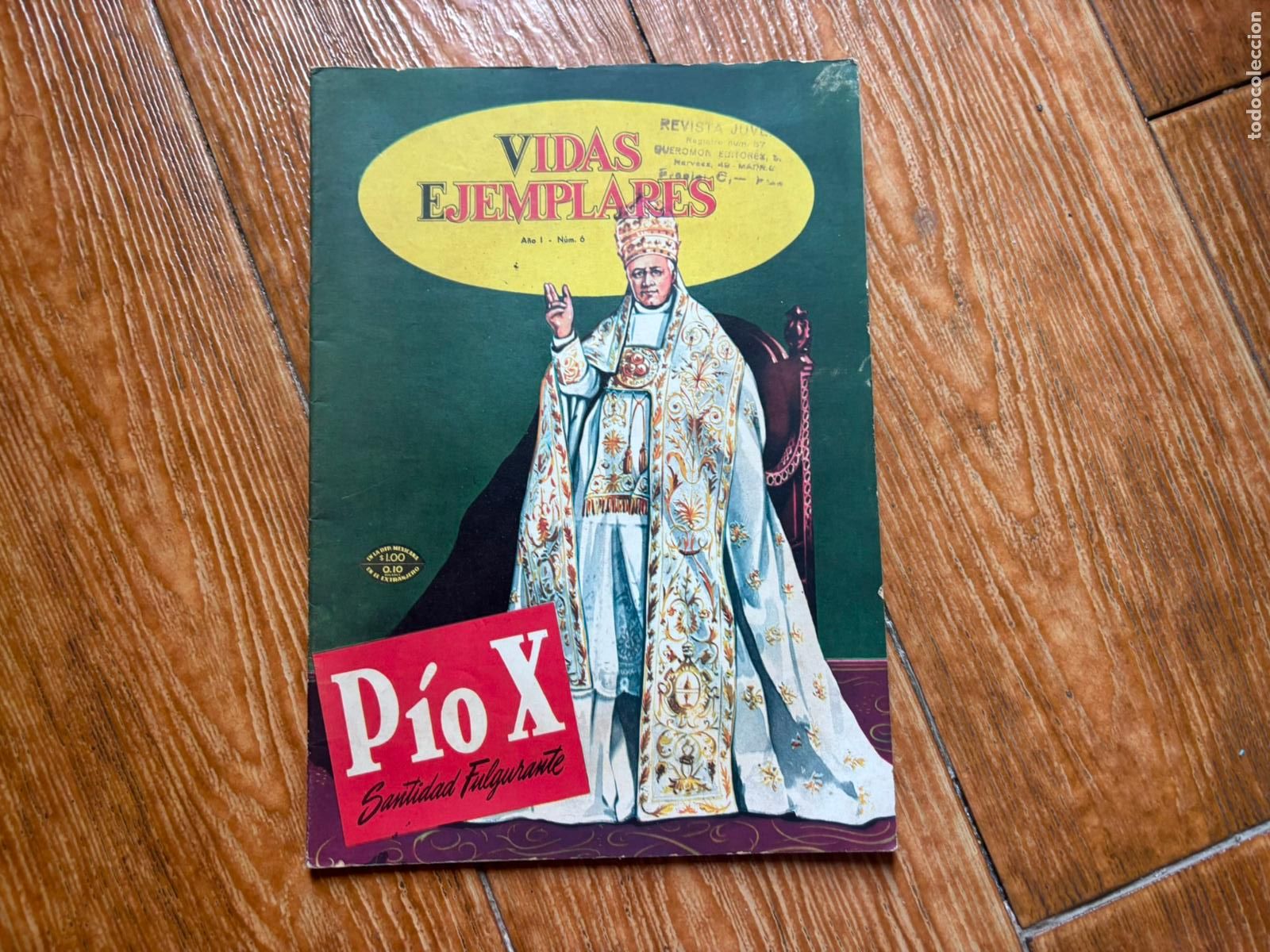Tebeos: VIDAS EJEMPLARES N&ordm; 6 PIO X EDITORIAL NOVARO