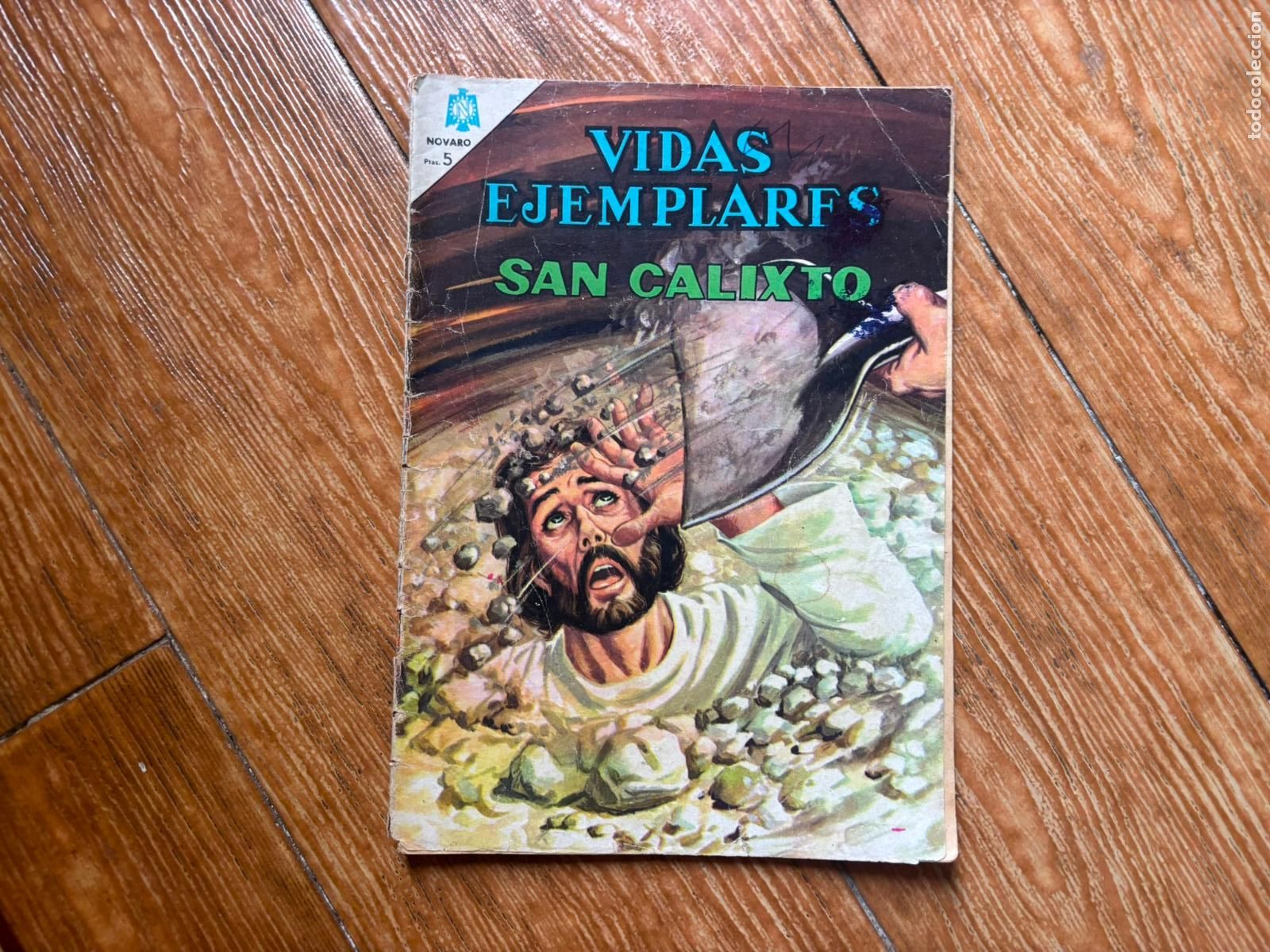 Tebeos: VIDAS EJEMPLARES N&ordm; 225 SAN CALIXTO EDITORIAL NOVARO