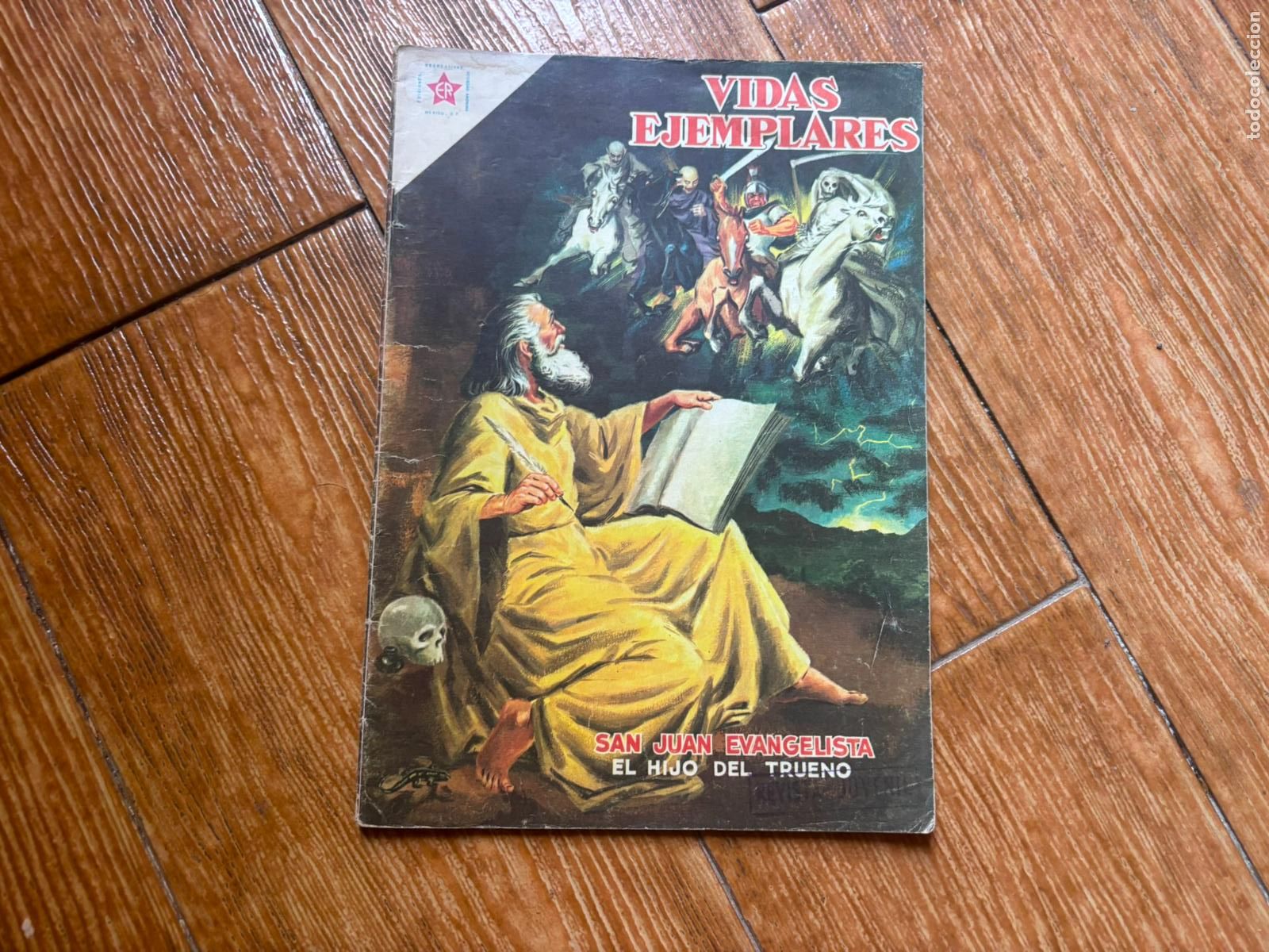 Tebeos: VIDAS EJEMPLARES N&ordm; 159 SAN JUAN EVANGELISTA EDITORIAL NOVARO