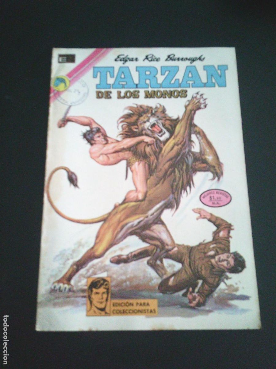 Tebeos: TARZAN DE LOS MONOS - NUMERO 335 - EDGAR RICE BURROUGHS - EDITORIAL NOVARO - CJ 252