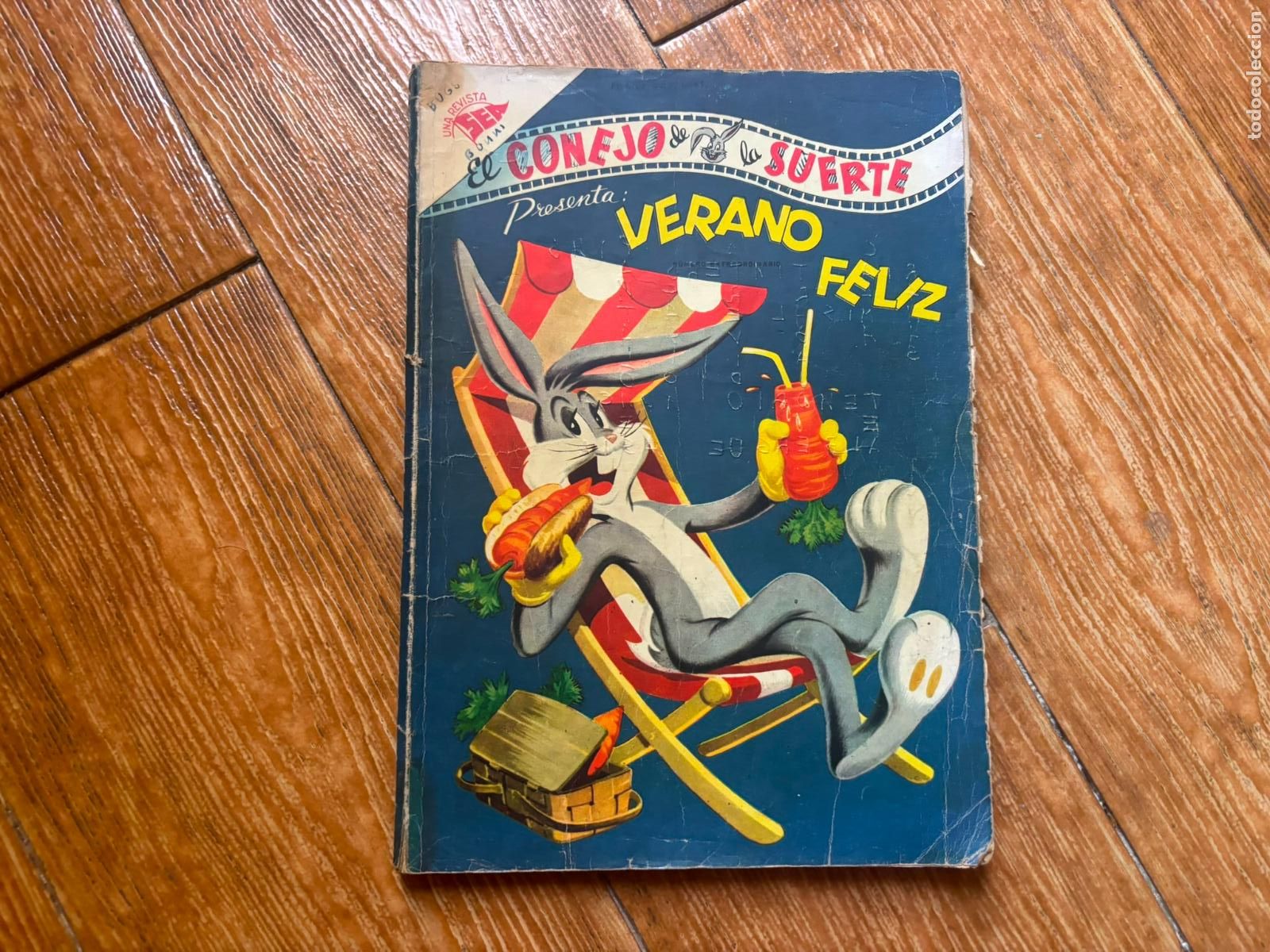 Tebeos: BUGS BUNNY EL CONEJO DE LA SUERTE VERANO FELIZ EDITORIAL NOVARO