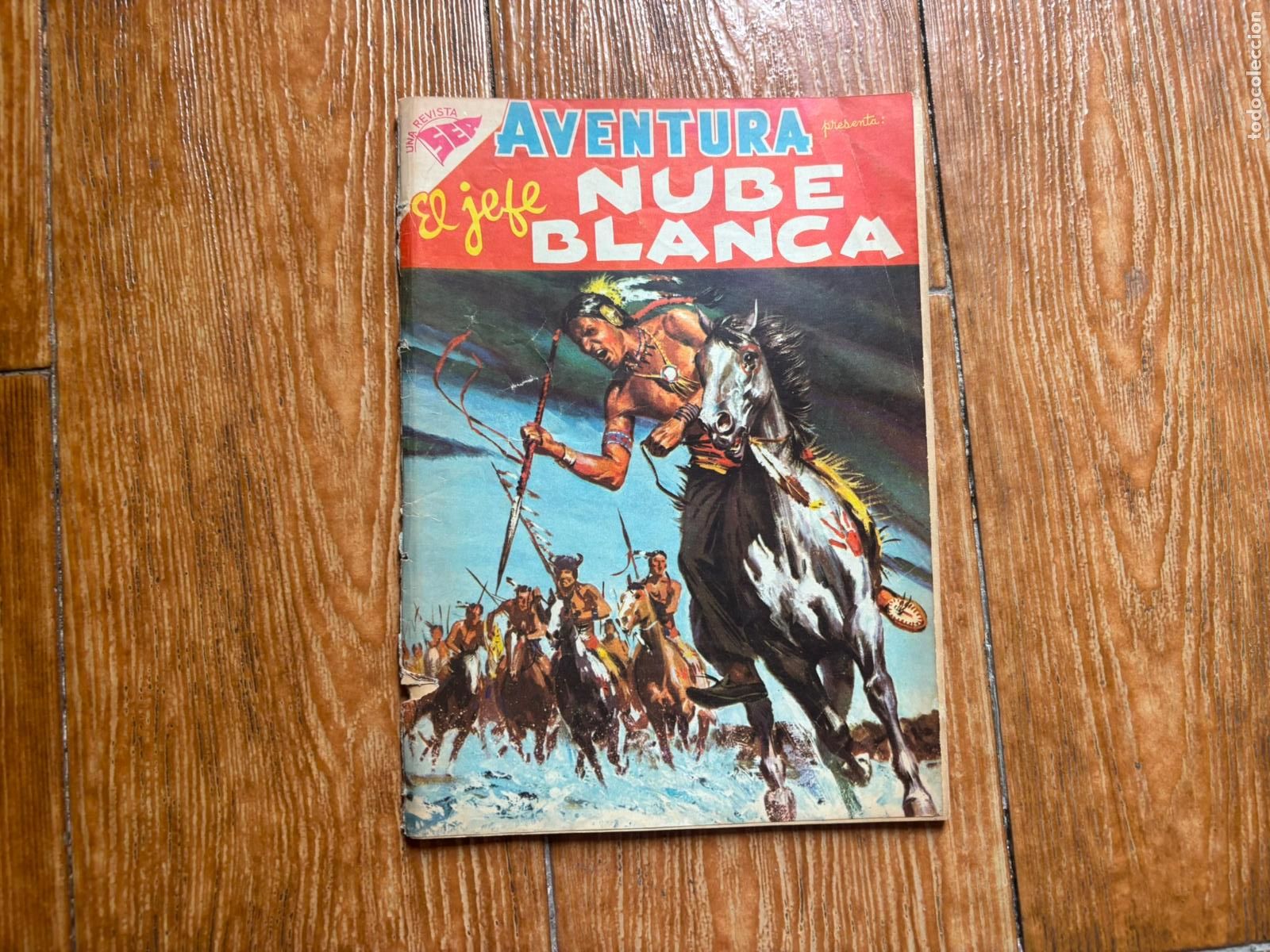 Tebeos: AVENTURA N&ordm; 92 EL JEFE NUBE BLANCA EDITORIAL NOVARO