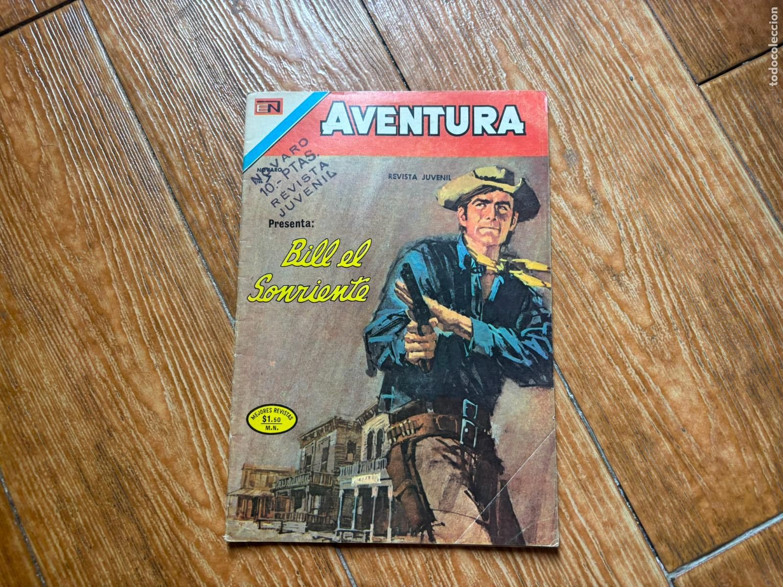 Tebeos: AVENTURA N&ordm; 811 BILL EL SONRIENTE EDITORIAL NOVARO