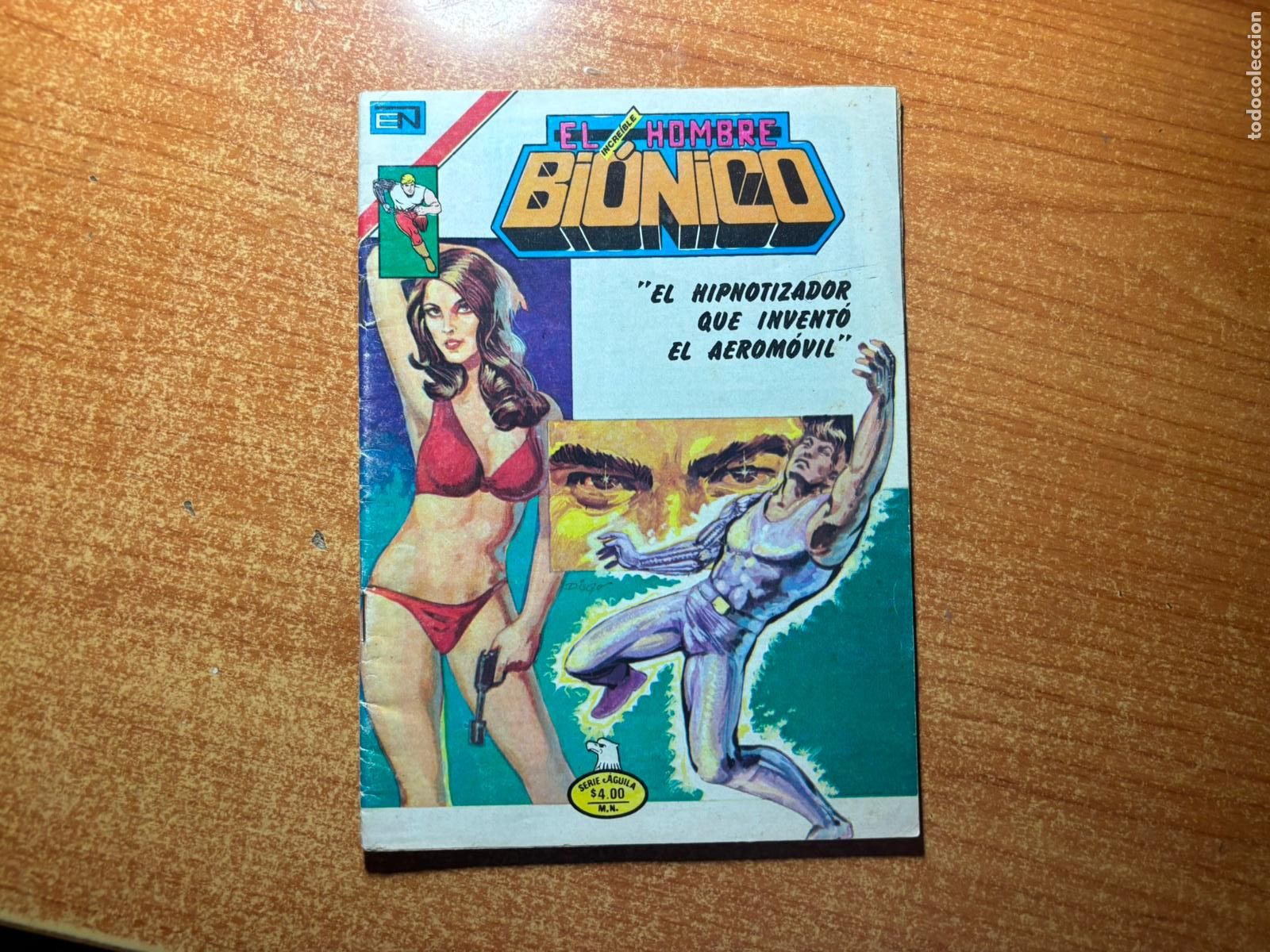 Tebeos: HOMBRE BIONICO N&ordm; 9 EDITORIAL NOVARO