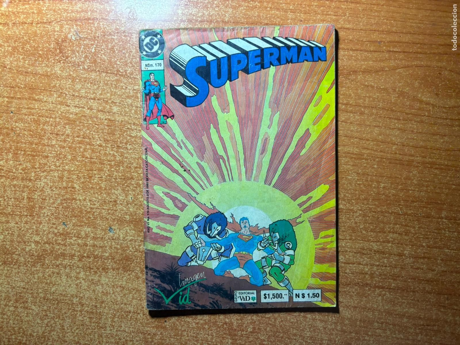 Tebeos: SUPERMAN N&ordm; 170 EDITORIAL VID