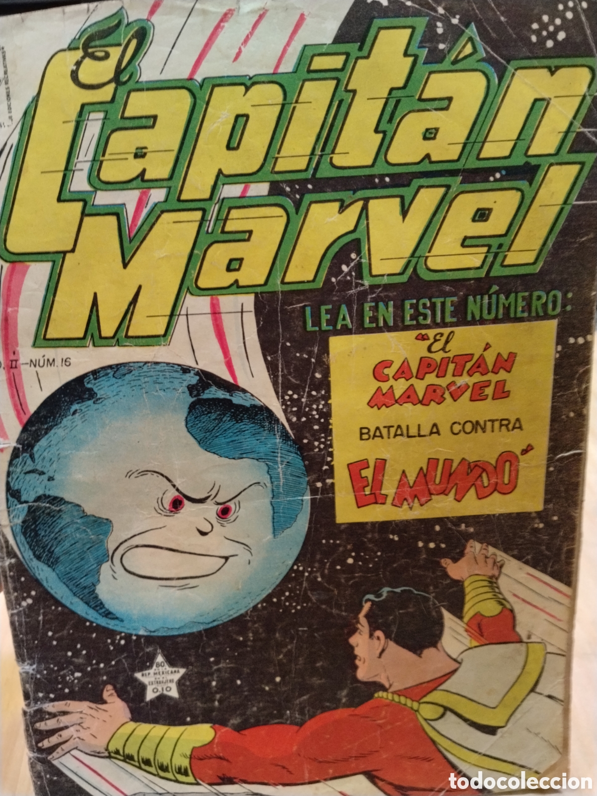 Tebeos: El capit&aacute;n Marvel. N. 16. Novaro
