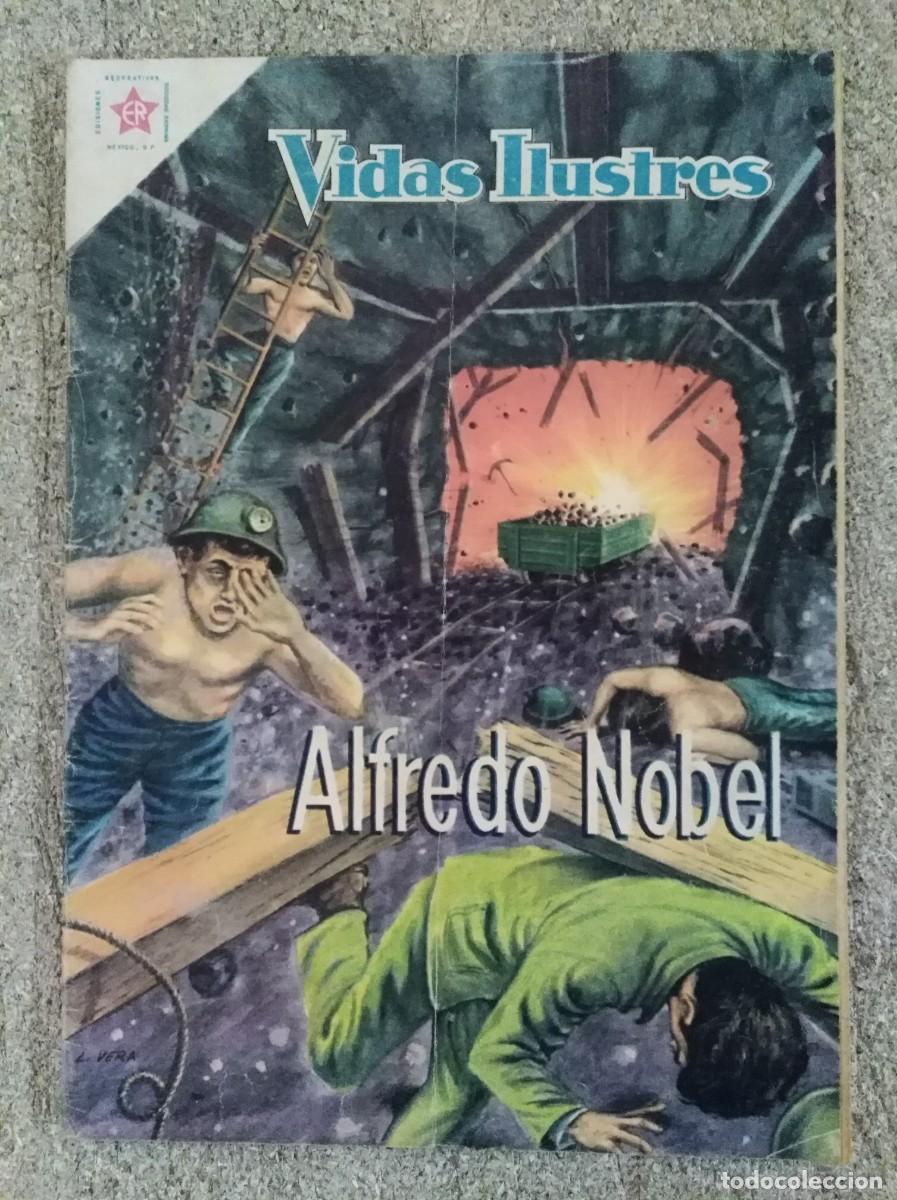 Tebeos: Vidas Ilustres 42.Alfredo Nobel.Editorial Novaro