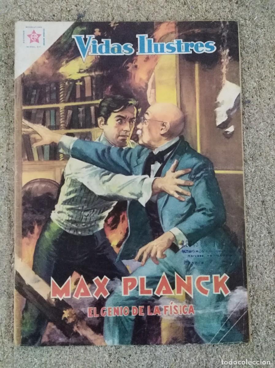 Tebeos: Vidas Ilustres 39.Max Planck.Editorial Novaro