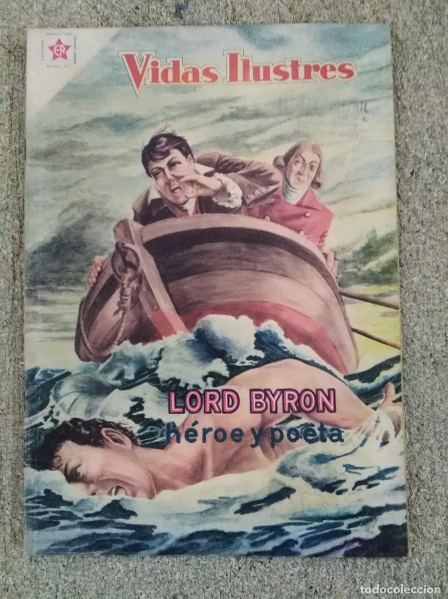 Tebeos: Vidas Ilustres 41.Lord Byron.Editorial Novaro