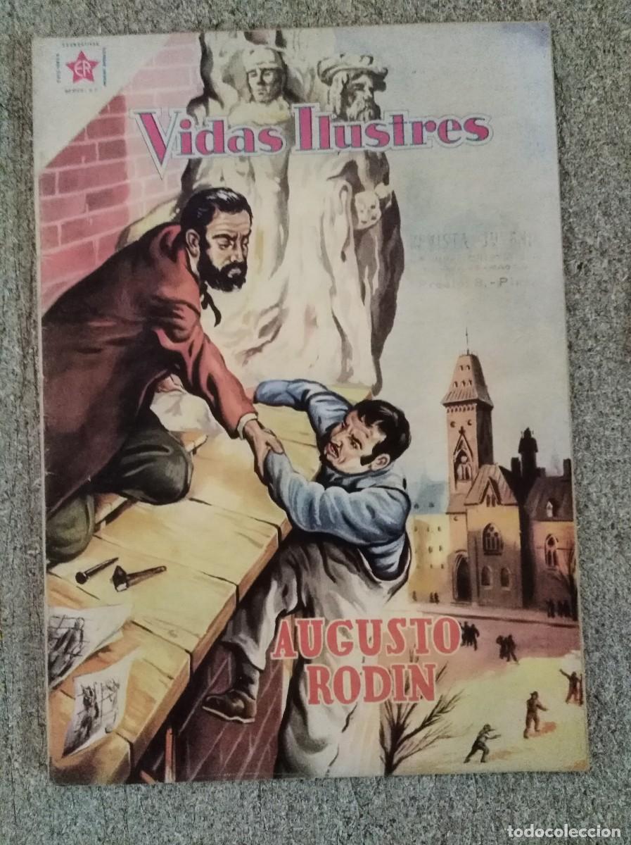 Tebeos: Vidas Ilustres 45.Augusto Rodin.Editorial Novaro