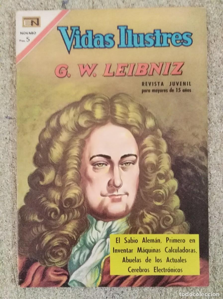 Tebeos: Vidas Ilustres 174.G. W. Leibniz.Editorial Novaro