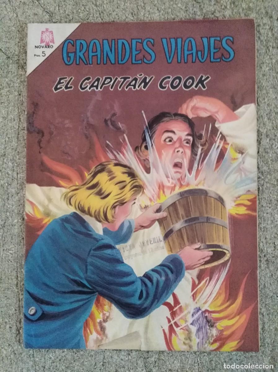Tebeos: Grandes Viajes 32.El Capitan Cook.Editorial Novaro