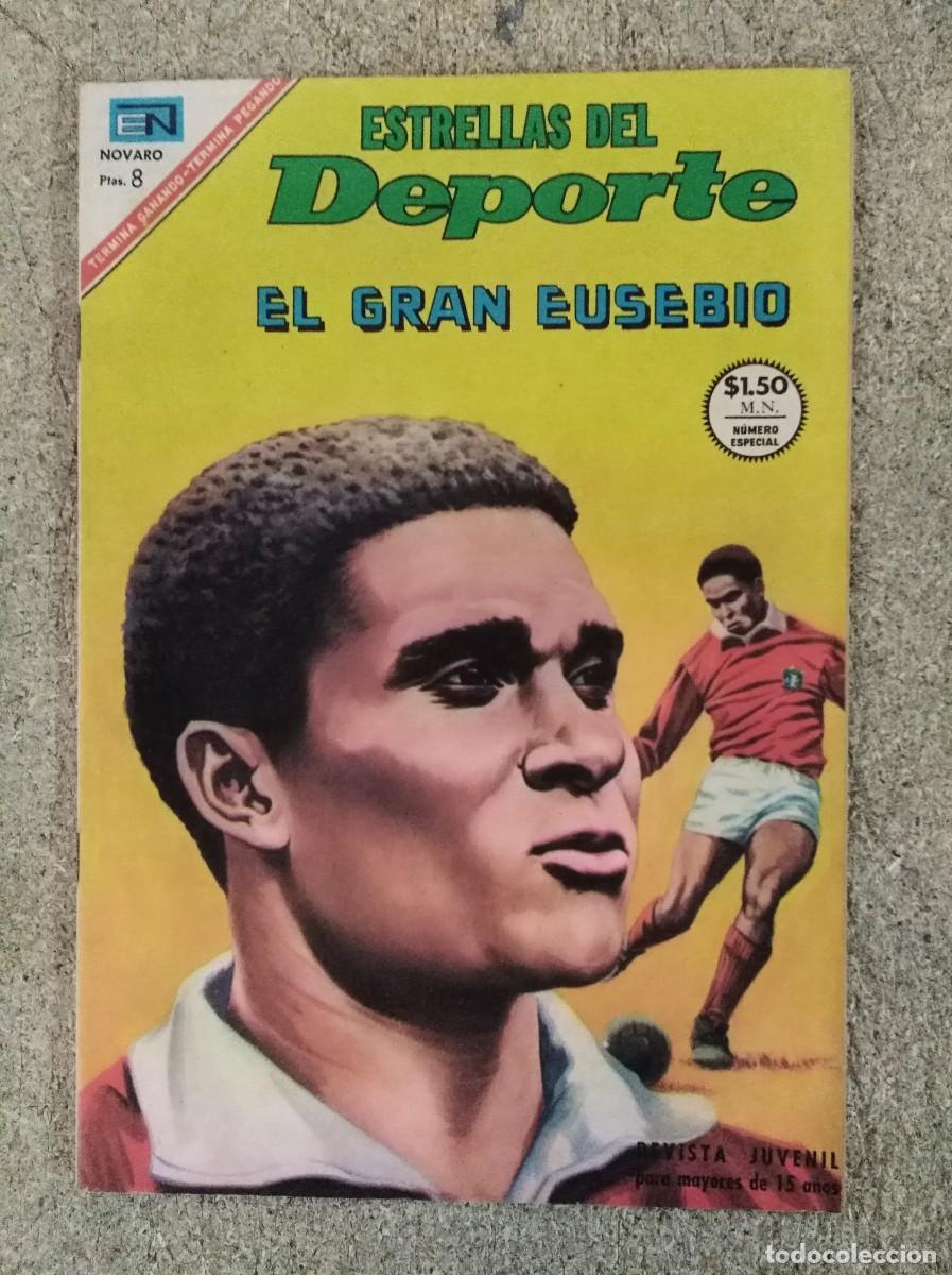 Tebeos: Estrellas del Deporte 27.El Gran Eusebio.Editorial Novaro