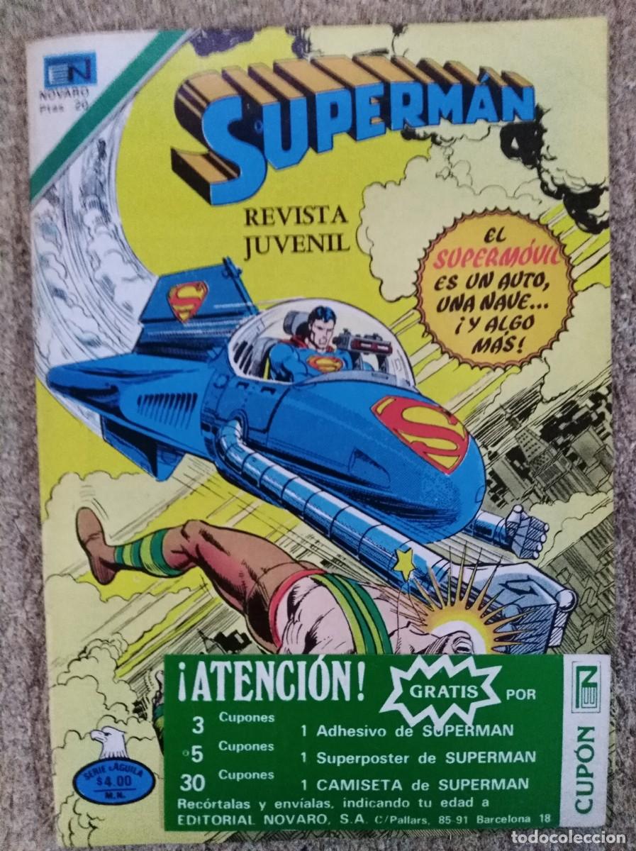 Tebeos: Superman.Serie Aguila 2-1200.Editorial Novaro