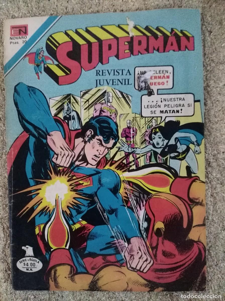 Tebeos: Superman.Serie Aguila 1167.Editorial Novaro