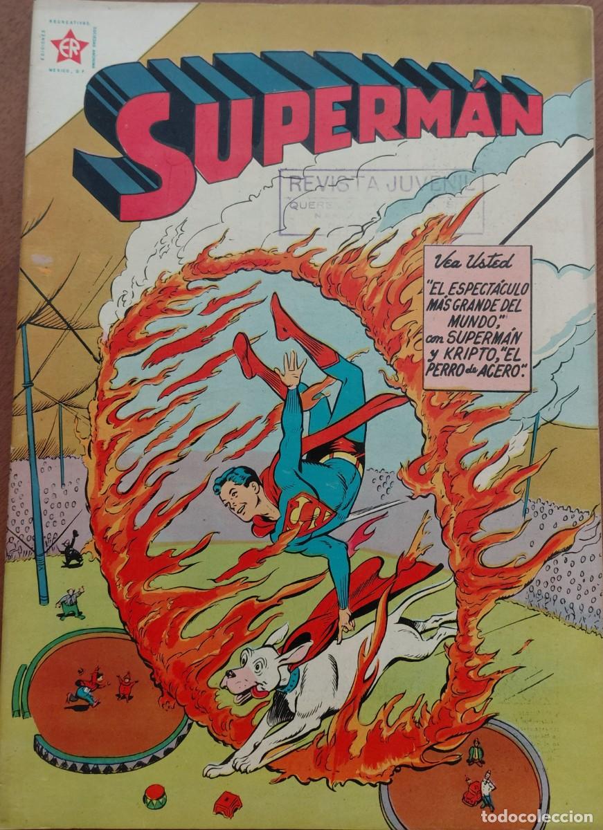 Tebeos: SUPERMAN. E.R. n&uacute;m. 100 ORIGINAL (EDITORIAL NOVARO. M&Eacute;XICO - 1957) 18x25,5