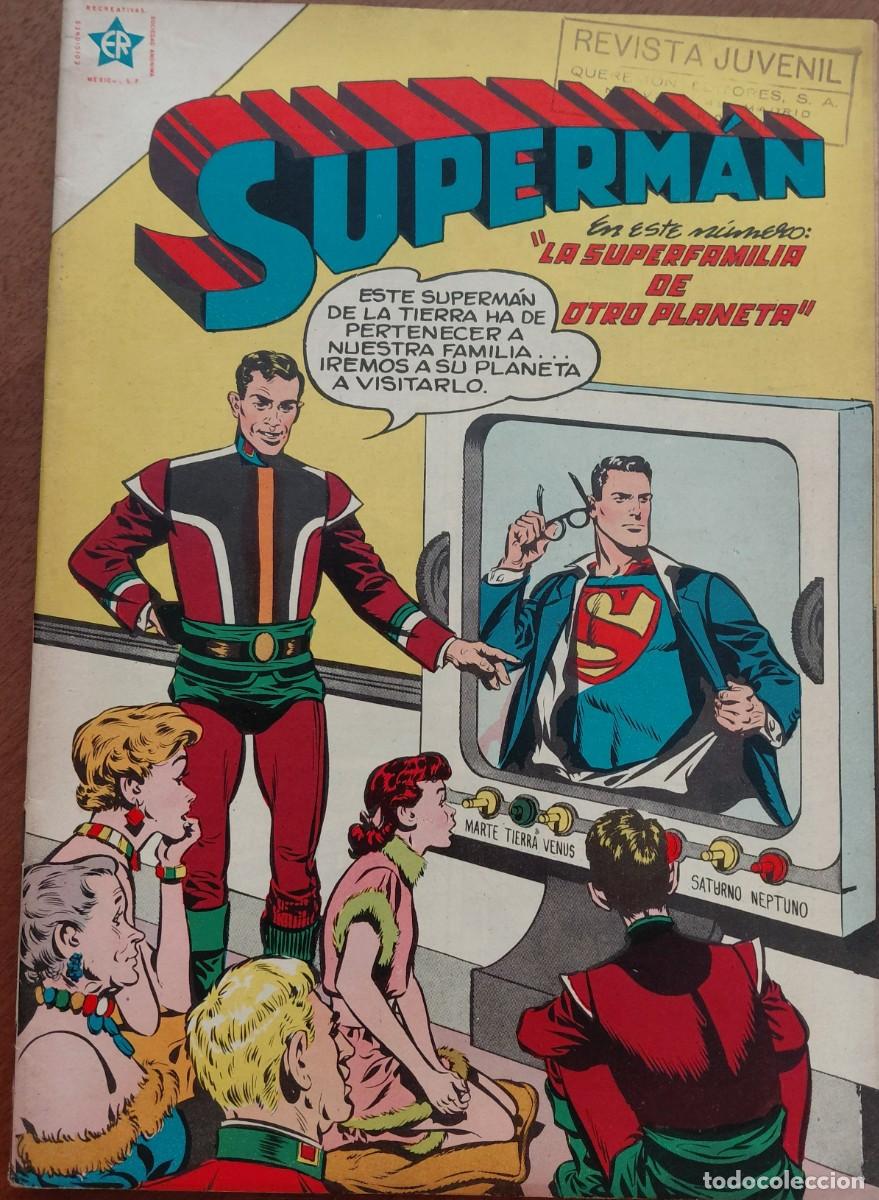 Tebeos: SUPERMAN. E.R. n&uacute;m. 101 ORIGINAL (EDITORIAL NOVARO. M&Eacute;XICO - 1957) 18x25,5