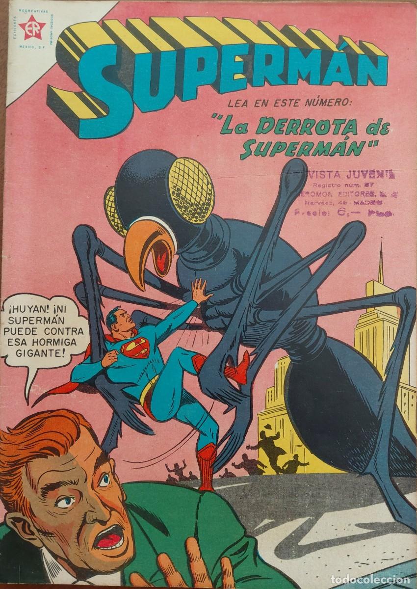 Tebeos: SUPERMAN. E.R. n&uacute;m. 119 ORIGINAL (EDITORIAL NOVARO. M&Eacute;XICO - 1958) 18x25,5