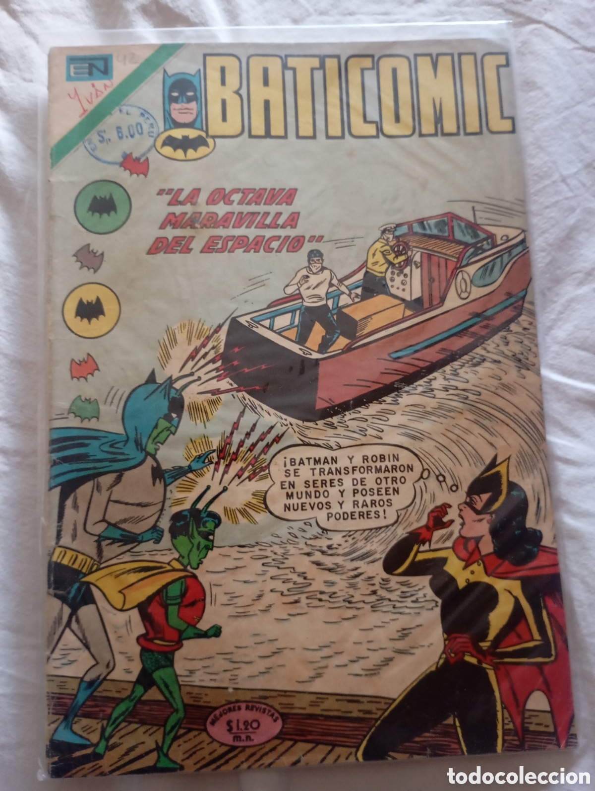 Tebeos: Baticomic 42 editorial Novaro - Foto 1