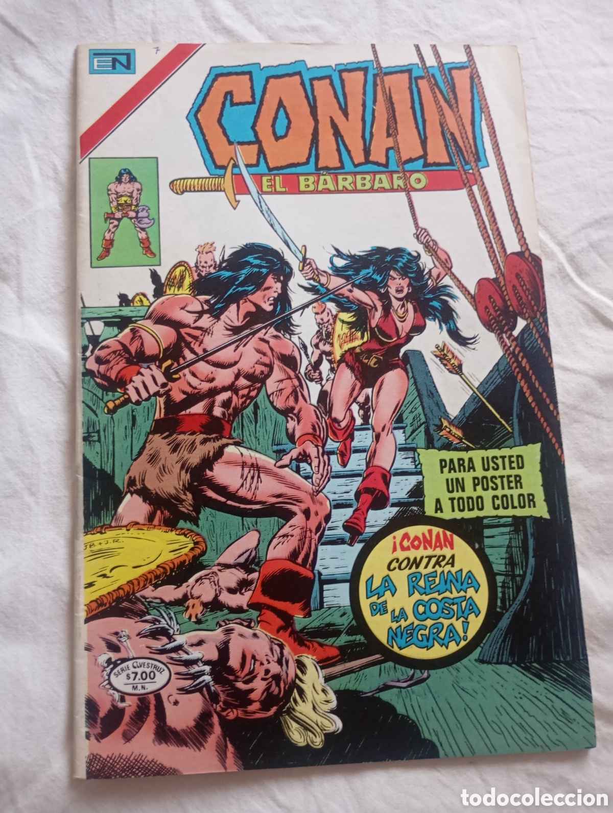 Tebeos: Conan el barbaro 7 novaro - Foto 1