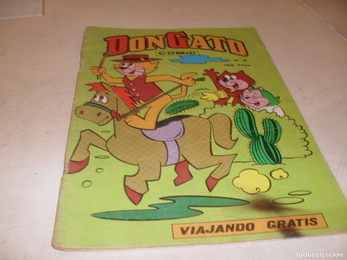 Tebeos: DON GATO N&ordm; 9,CON PUBLICIDAD DE SCOOBY DOO EN CONTRAPORTADA.EDITA ELEME,A&Ntilde;O 1984