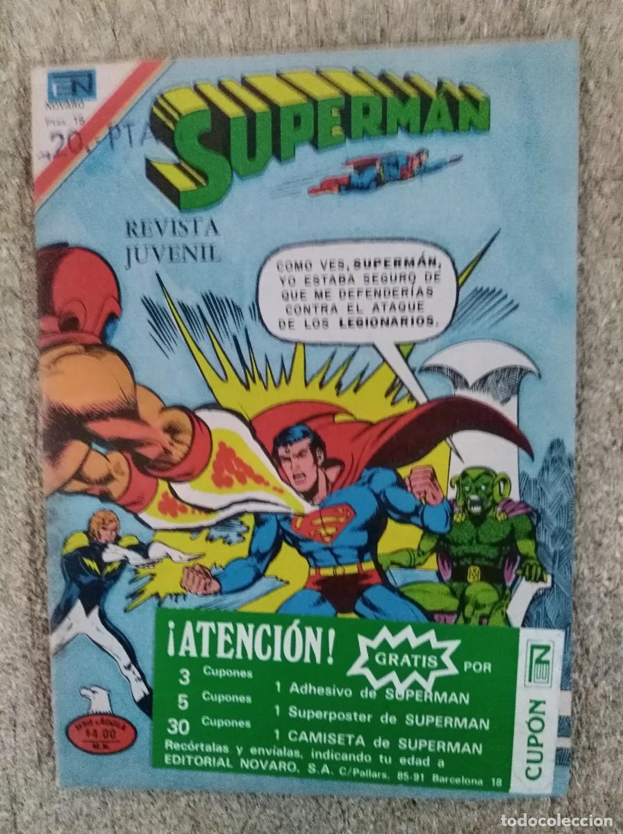 Tebeos: Superman.Serie Aguila 1127.Editorial Novaro