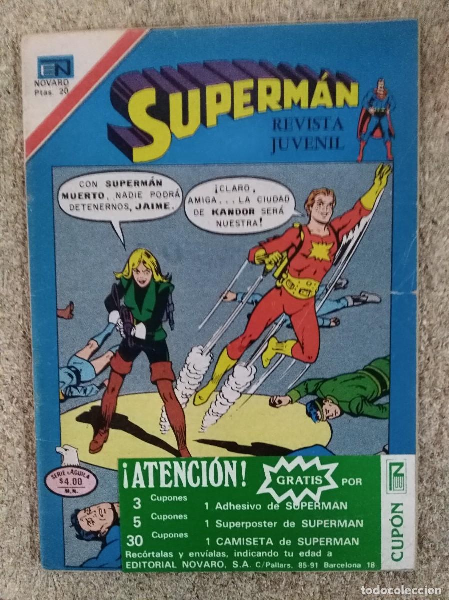 Tebeos: Superman.Serie Aguila 1133.Editorial Novaro