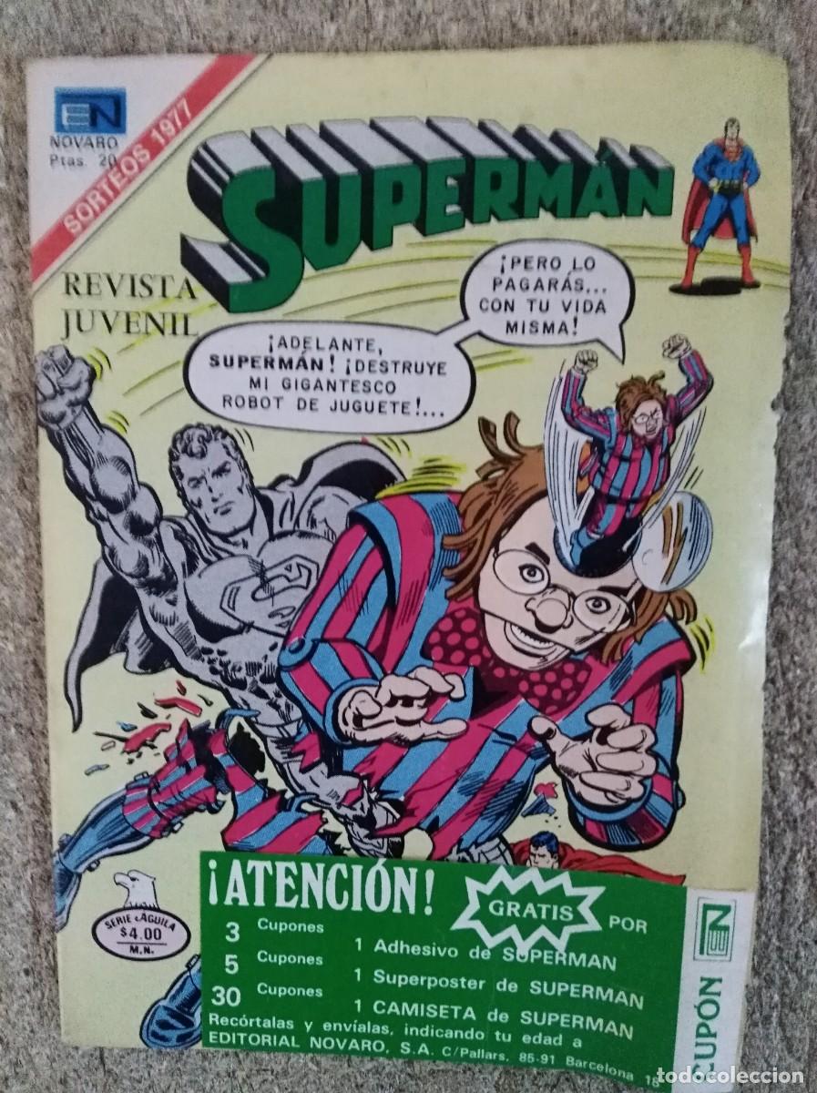 Tebeos: Superman.Serie Aguila 1150.Editorial Novaro