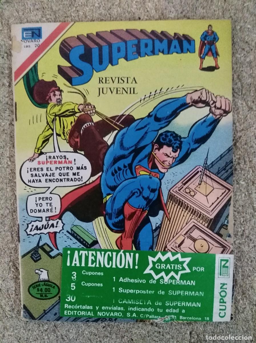 Tebeos: Superman.Serie Aguila 1152.Editorial Novaro