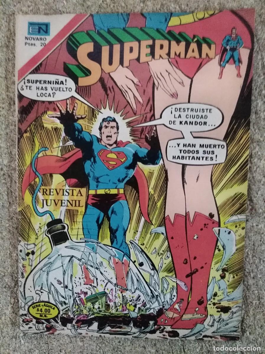 Tebeos: Superman.Serie Aguila 1158.Editorial Novaro