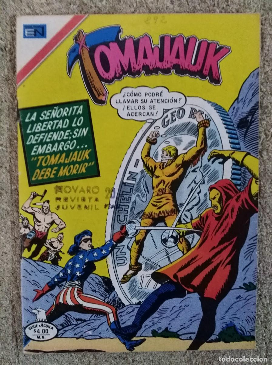 Tebeos: Tomajauk Serie Aguila 292.Novaro