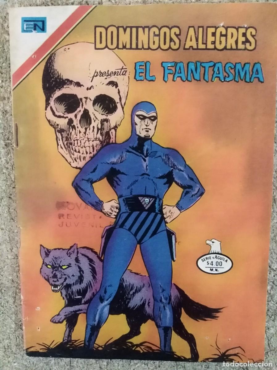 Tebeos: Domingos Alegres.El Fantasma.Serie Aguila 1243.Novaro