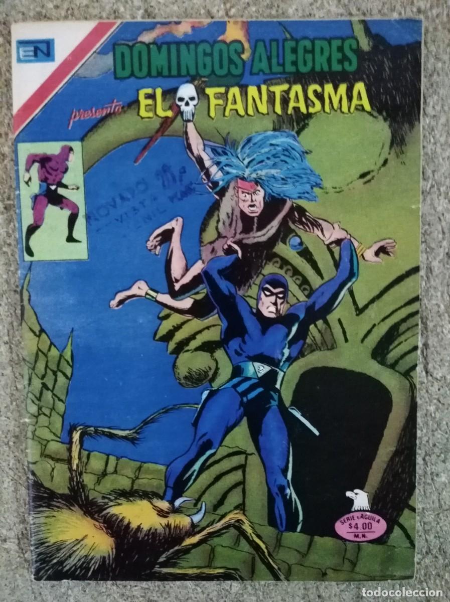 Tebeos: Domingos Alegres.El Fantasma.Serie Aguila 1275.Novaro