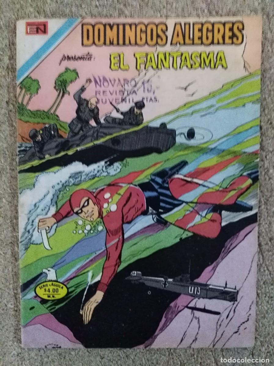 Tebeos: Domingos Alegres.El Fantasma.Serie Aguila 1195.Novaro