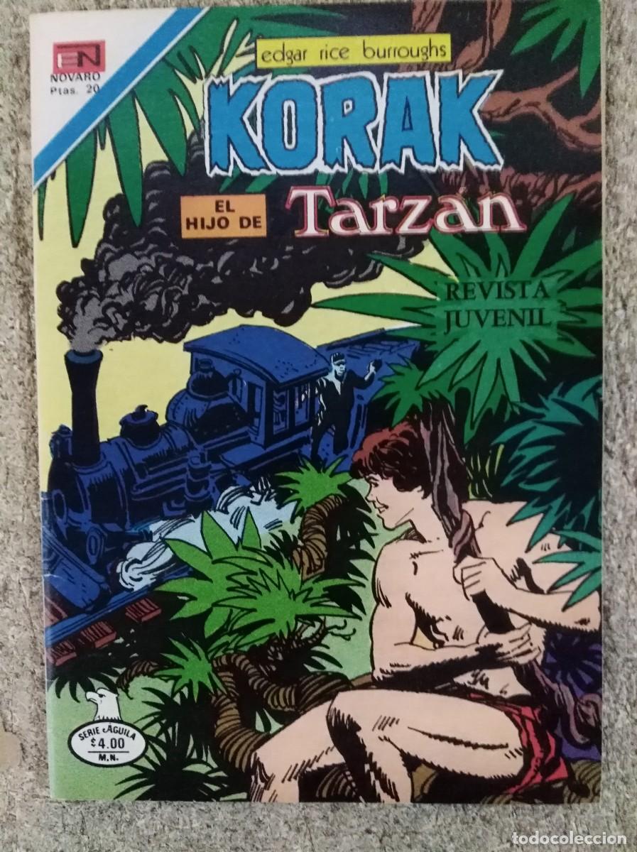 Tebeos: Korak.El Hijo de Tarzan.Serie Aguila 78.Novaro