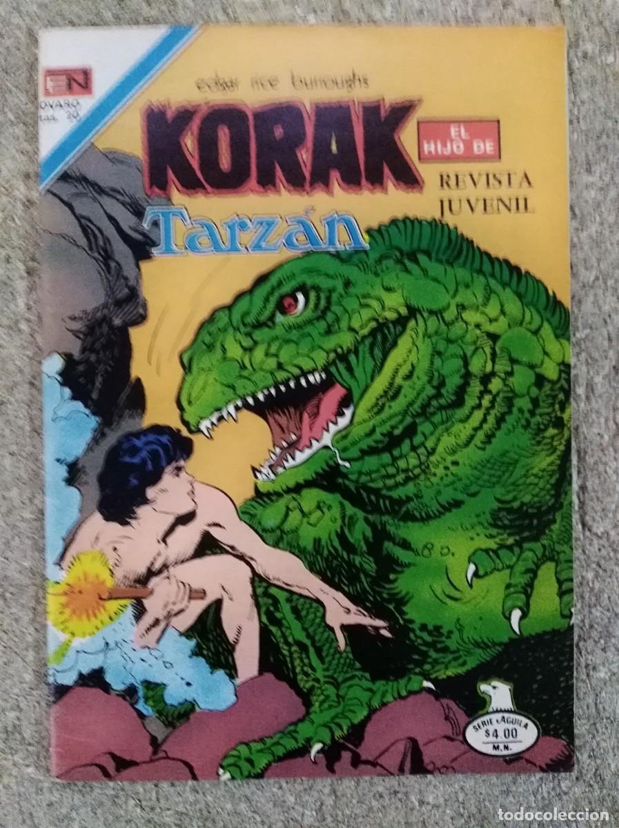 Tebeos: Korak.El Hijo de Tarzan.Serie Aguila 77.Novaro