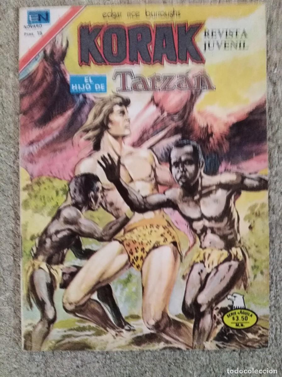 Tebeos: Korak.El Hijo de Tarzan.Serie Aguila 61.Novaro