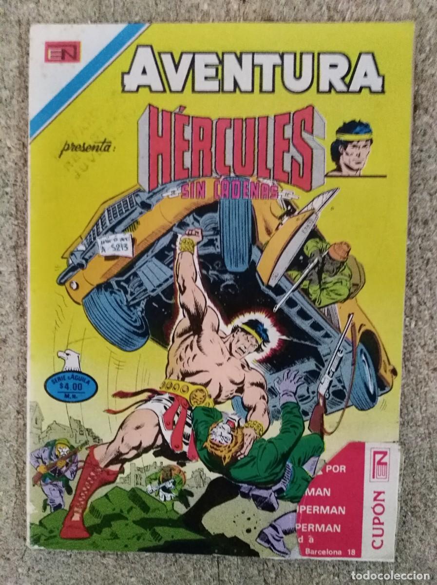 Tebeos: Aventura Serie Aguila 888.Hercules Sin Cadenas.Novaro