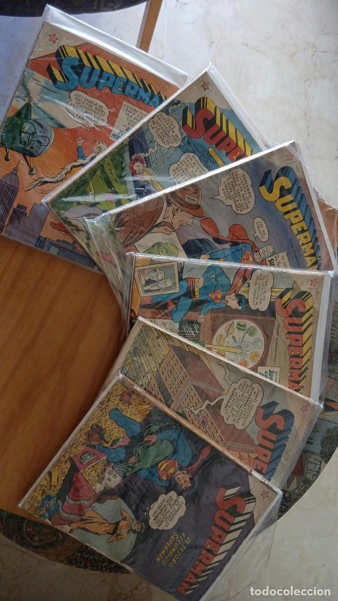 Tebeos: Lote de 6 extraordinarios de Superman, Novaro Bolsa JJ