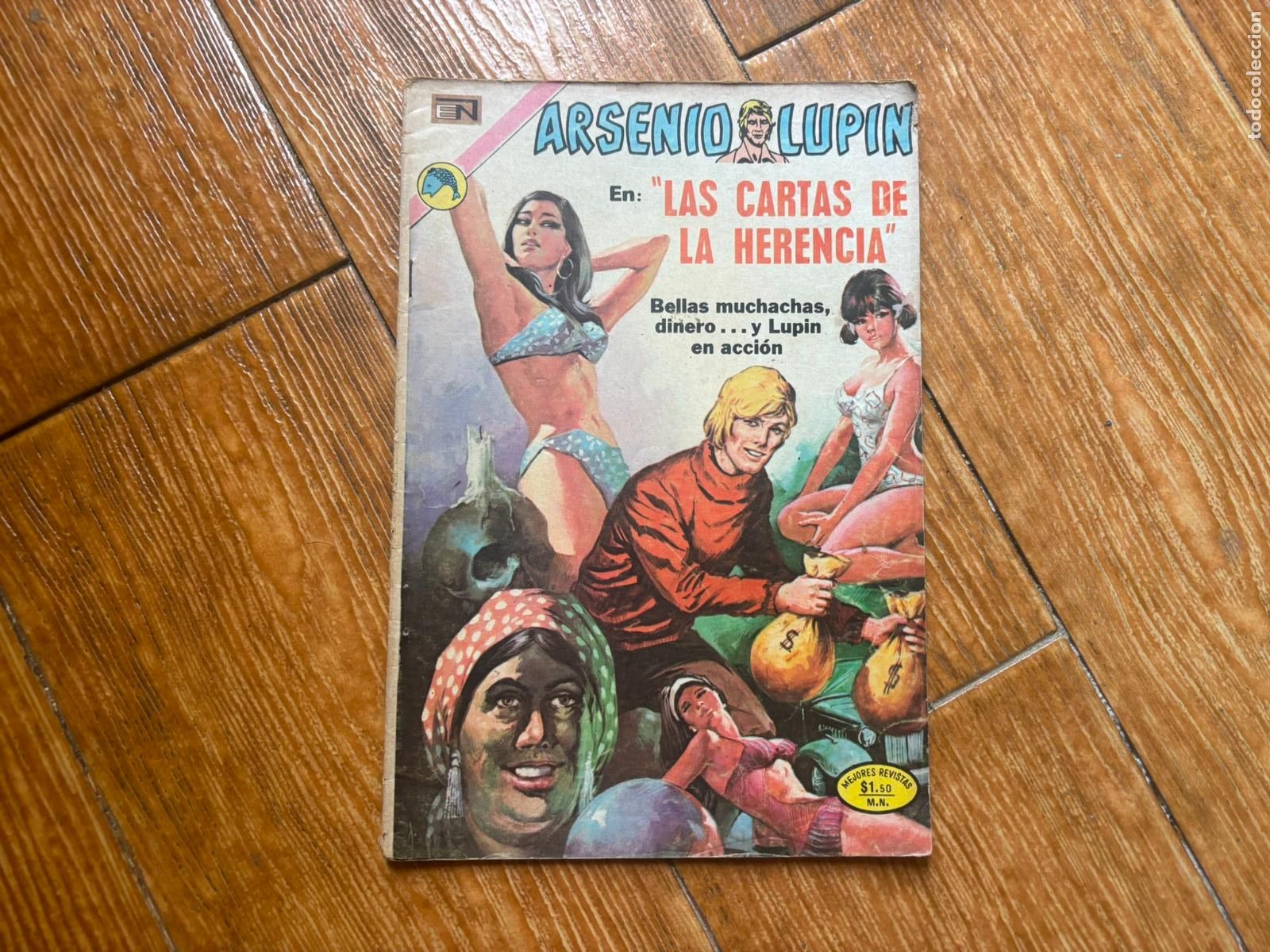 Tebeos: ARSENIO LUPIN N&ordm; 8 EDITORIAL NOVARO