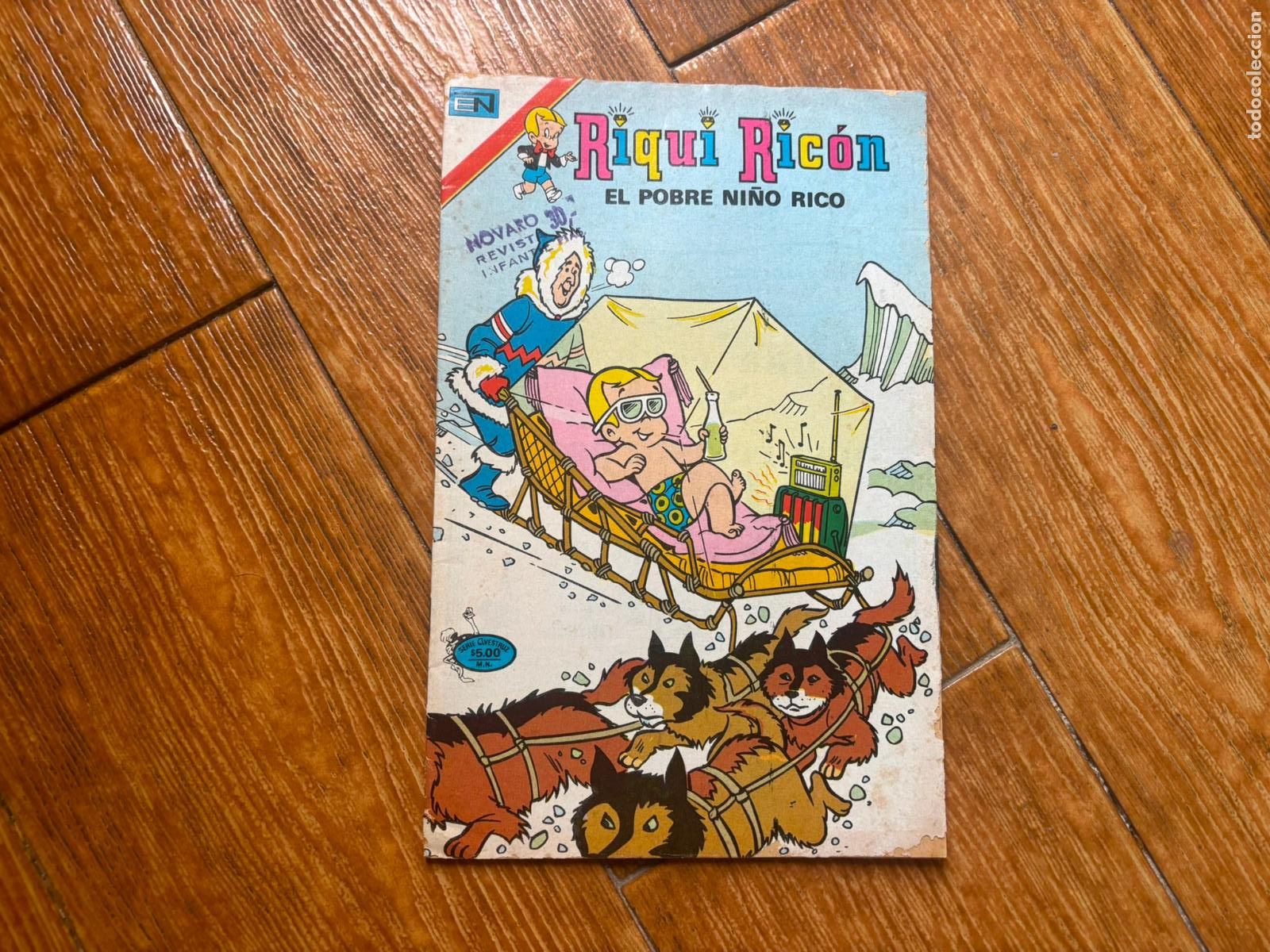 Tebeos: RIQUI RICON EL POBRE NI&Ntilde;O RICO N&ordm; 3 -5 EDITORIAL NOVARO