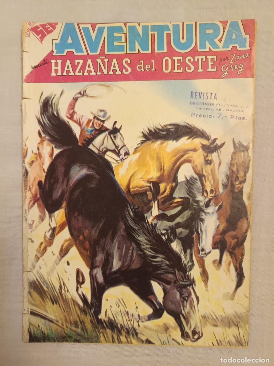 Tebeos: AVENTURA 107 HAZA&Ntilde;AS DEL OESTE SEA/ NOVARO