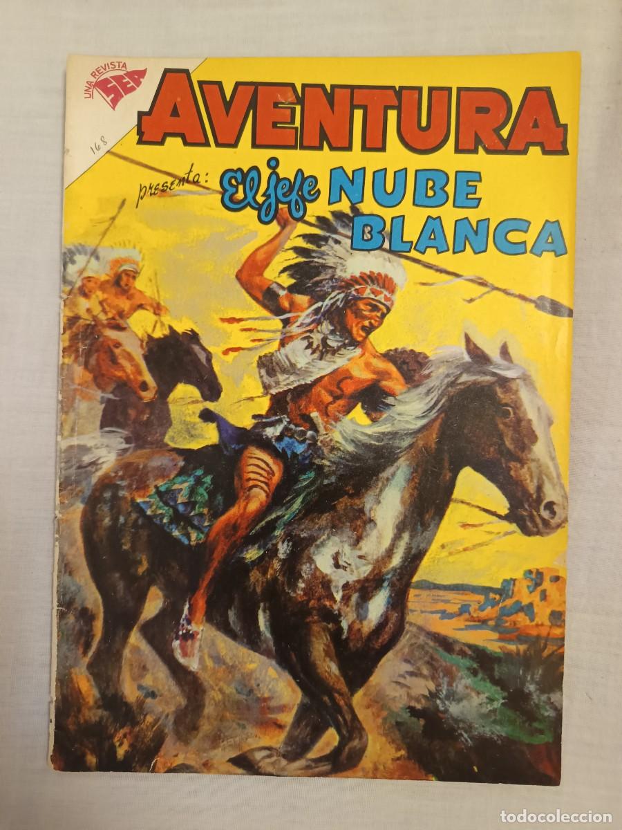 Tebeos: AVENTURA 168 EL JEFE NUBE BLANCA SEA/ NOVARO