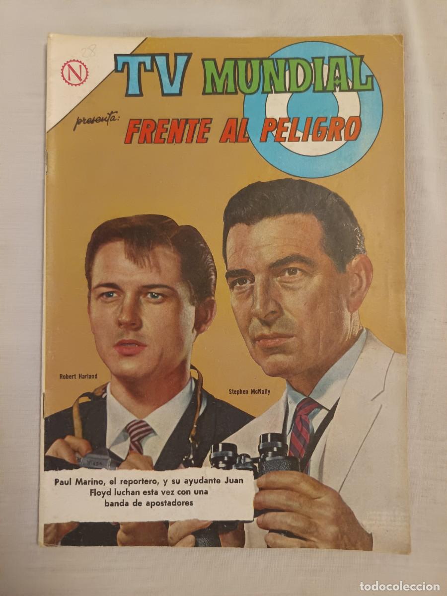 Tebeos: TV MUNDIAL 28 FRENTE AL PELIGRO NOVARO