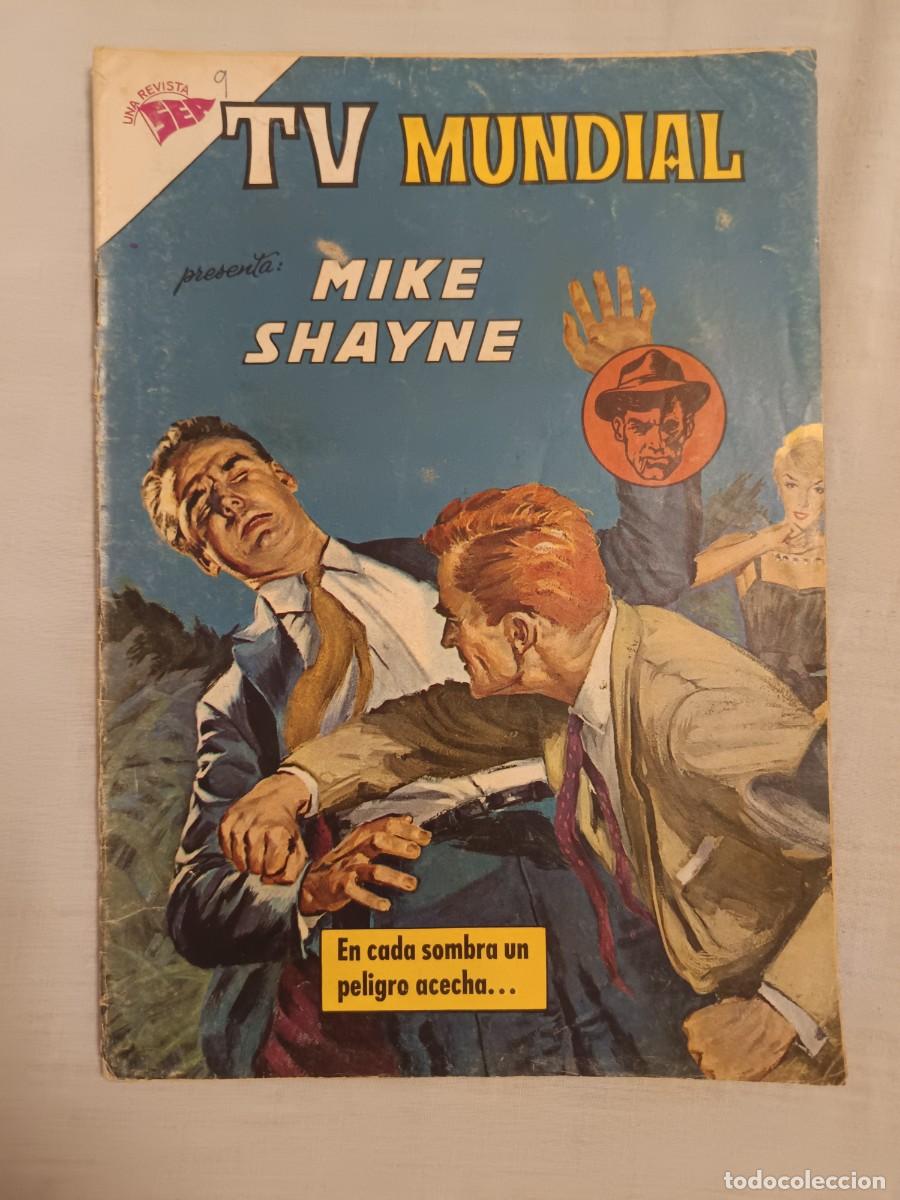 Tebeos: TV MUNDIAL 9 MIKE SHAYNE SEA/ NOVARO