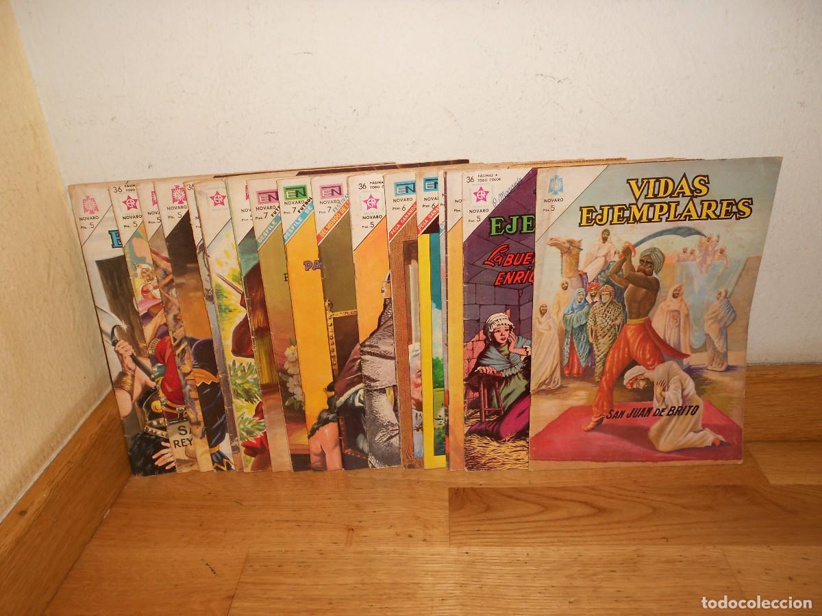 Tebeos: VIDAS EJEMPLARES 17 Numeros + PATRONOS y SANTUARIOS 1 + HISTORIA del CRISTIANISMO 1 - COMICs