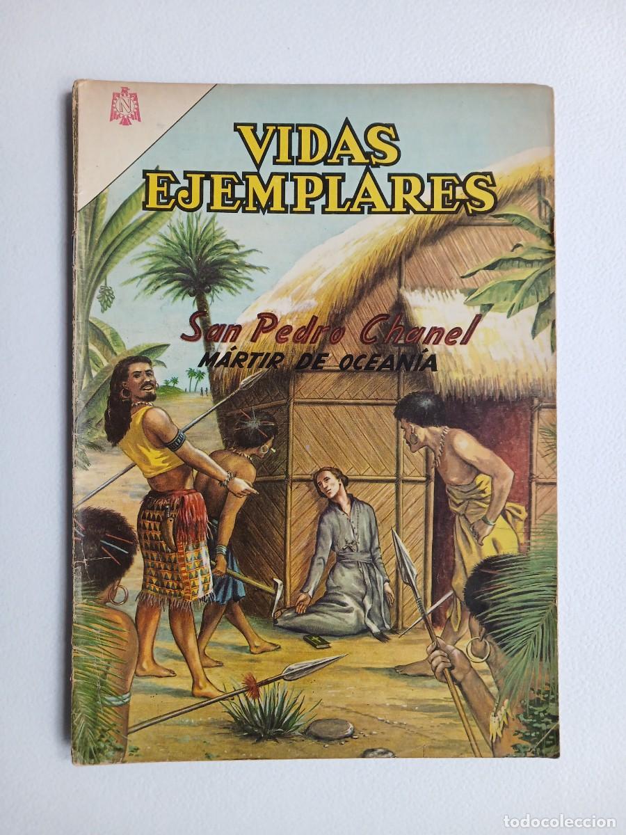 Tebeos: Vidas Ejemplares n&deg; 177 (1964) - San Pedro Chanel - original editorial Novaro